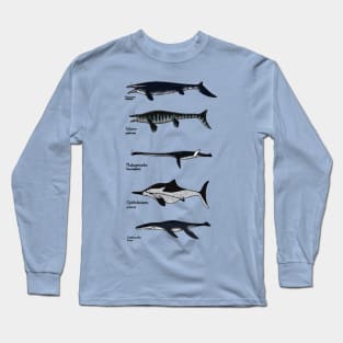 Marine Reptiles Long Sleeve T-Shirt